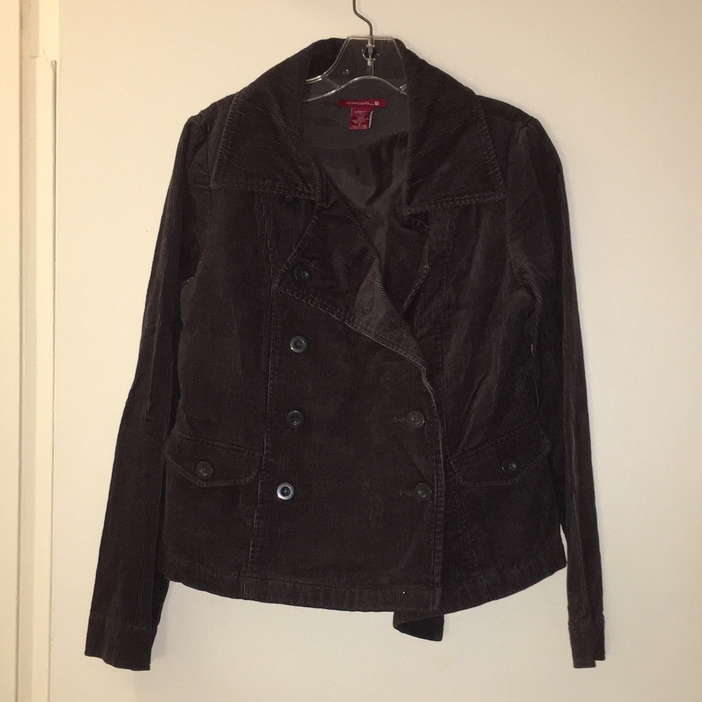 Gievergate Jacket Corduroy Women's Size S Gray